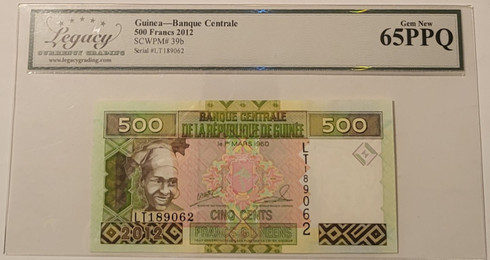 Guinea-2012-500-francs-bank-note-65-ppq-legacy-a