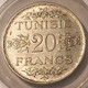 Tunisia-1934-silver-20-francs-au58-anacs-c