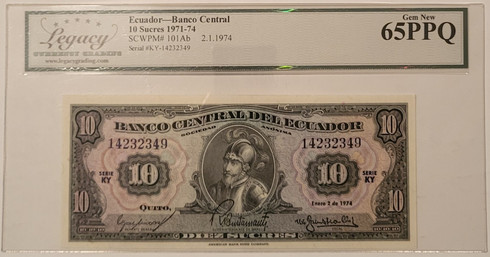 Ecuador-1971-74-10-sucres-bank-note-65-ppq-legacy-a