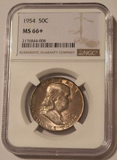 ngc-1954-franklin-half-dollar-ms66plus-toned-a