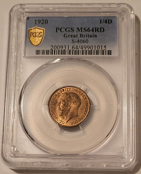 britain-1920-farthing-ms64-red-pcgs-gsh-a