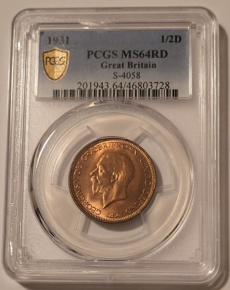 britain-1931-half-penny-ms64-red-pcgs-gsh-a