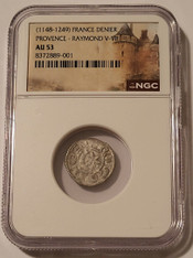 france-provence-silver-denier-au53-ngc-a