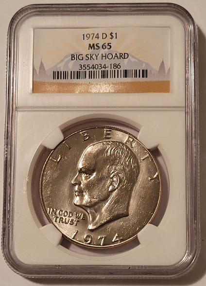 1974-d-eisenhower-dollar-ms65-ngc-big-sky-hoard-a