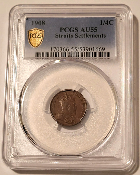 strait-settlements-1908-quarter-cent-au55-pcgs-gsh-a