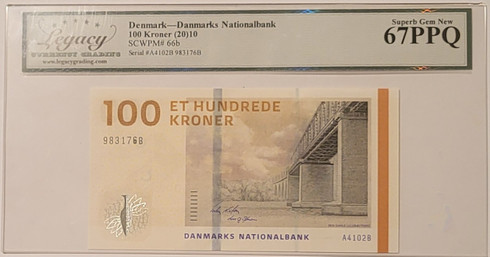 Denmark-2010-100-kroner-bank-note-67-ppq-legacy-a