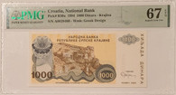 Croatia-1994-1000-dinara-bank-note-67-epq-pmg-a