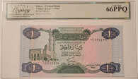 Libya-1984-1-dinar-bank-note-66-ppq-legacy-a