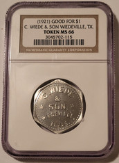 1921-wiedeville-tx-c-wiede-son-dollar-token-ms66-ngc-a