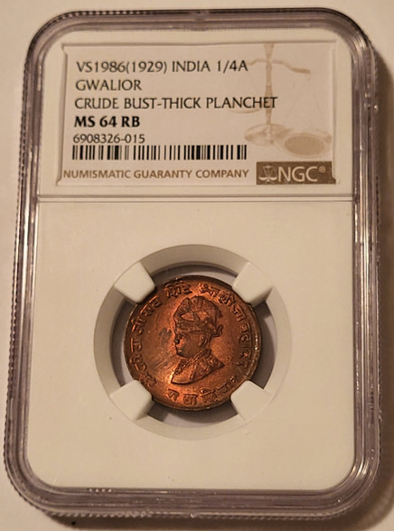 gwalior-india-1929-quarter-anna-ms64-rb-ngc-a