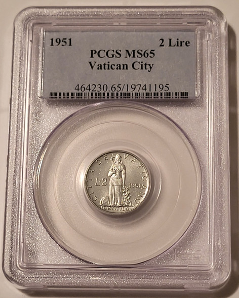 Vatican-1951-2-lire-y13-ms65-pcgs-a