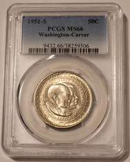 pcgs-1951-s-w-carver-commemorative-half-silver-dollar-ms66-a