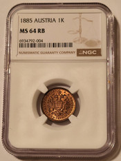 austria-1885-kreuzer-ms64-rb-ngc-a