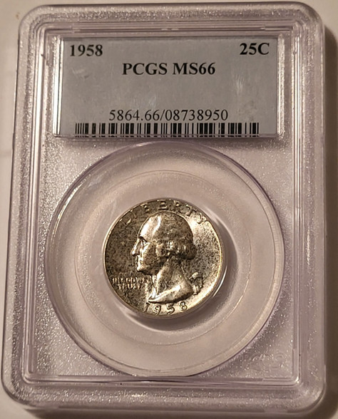 1958-washington-quarter-ms66-pcgs-obv-mottled-a