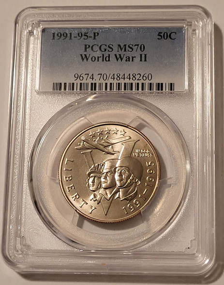 1991-95-p-ww2-commemorative-half-dollar-ms70-pcgs-a