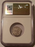 Spain-Toledo-1104-34-silver-dinero-au53-ngc-b