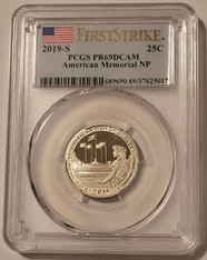 2019-s-american-memorial-np-quarter-pr69-dcam-pcgs-fs-aa