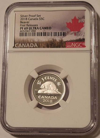 Canada-2018-silver-5-cents-beaver-pf69-uc-ngc-fr-a
