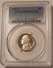 1989-s-jefferson-nickel-pr70-dcam-pcgs-a
