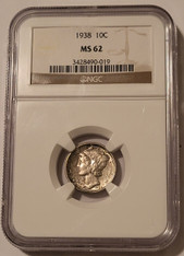 1938- mercury-dime-ms62-ngc-toned-a