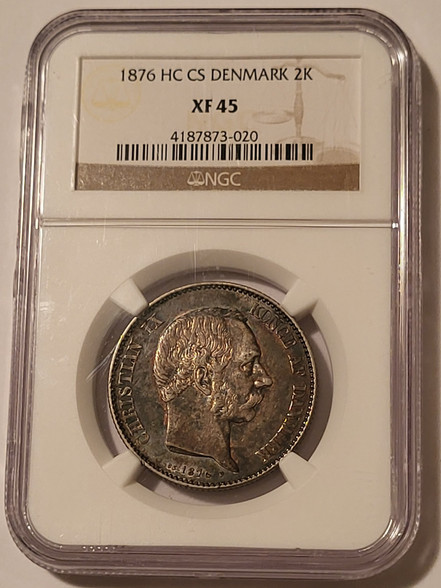 Denmark-1876-silver-2-kroner-xf45-ngc-toned-a
