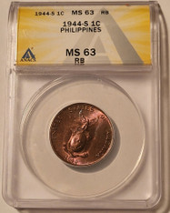 Philippines-1944-s-centavo-ms63-rb-anacs-a
