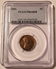 1951-lincoln-wheat-cent-pr64-rb-pcgs-a