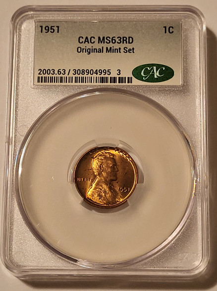 1951-lincoln-wheat-cent-ms63-red-cacg-a