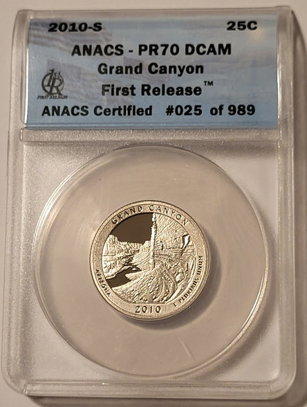 2010-s-clad-grand-canyon-np-quarter-pr70-dcam-anacs-a