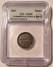 Britain-Chamberlain-token-1847-au55-icg-a
