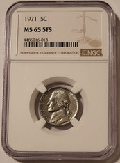 1971-Jefferson-nickel-ms65-5fs-ngc-a