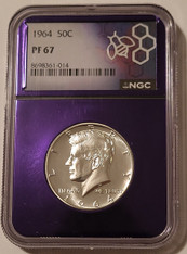 1964-kennedy-silver-half-dollar-pf67-ngc-purple-bee-a