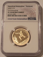 Cook Islands 2022 1/4 oz Silver $2 American Double Eagle Proof