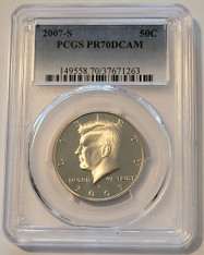 2007-s-clad-kennedy-half-proof-70-dcam-pcgs-aa