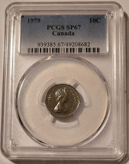 Canada-1970-10-cents-sp67-pcgs-a