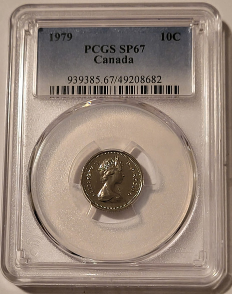 Canada-1970-10-cents-sp67-pcgs-a