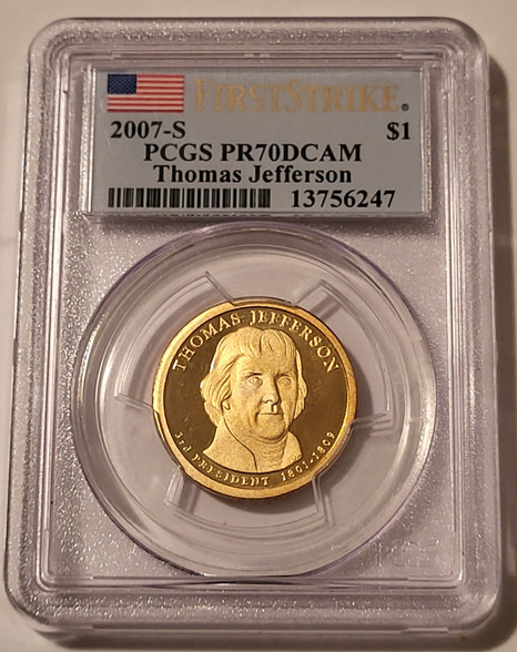 2007-s-tj-presidential-dollar-pr70-dcam-pcgs-fs-a