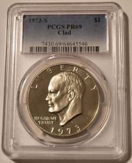 1973-s-eisenhower-dollar-ike-pr69-pcgs-a