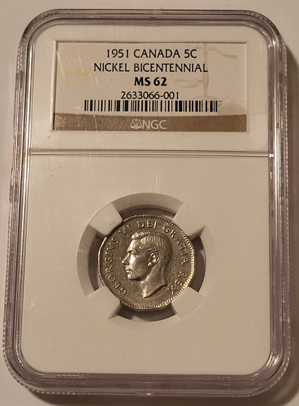 canada-1951-5-cents-bicentennial-ms62-ngc-a