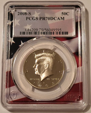 2008-s-clad-kennedy-half-pr70-pcgs-ff-a
