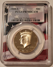 2008-s-kennedy-half-clad-pr70-dcam-pcgs-ff-a