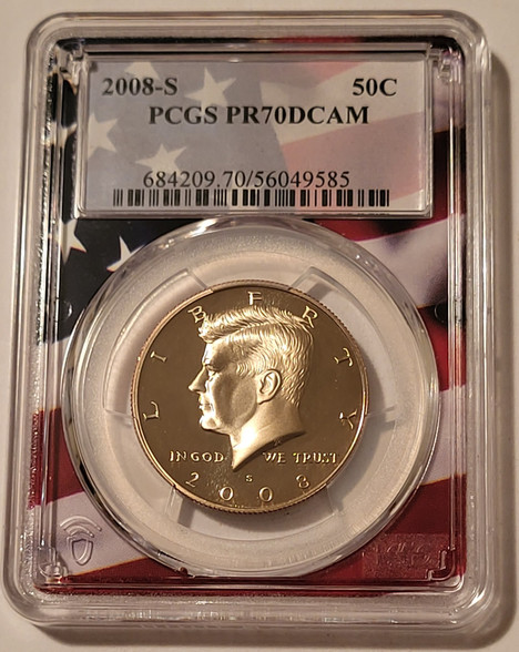 2008-s-kennedy-half-clad-pr70-dcam-pcgs-ff-a