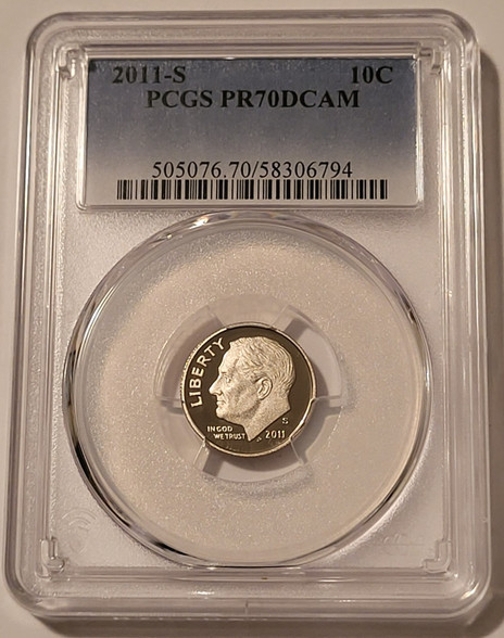 2011-s-clad-roosevelt-dime-pr70-dcam-pcgs-a