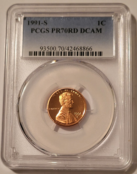 1991-s-lincoln-memorial-cent-pr70-dcam-pcgs-a