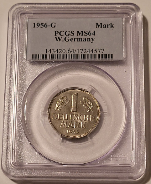 west-germany-1956-g-mark-ms64-pcgs-a