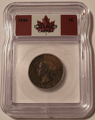 Canada-1894-large-cent-au58-bn-icg-flag-a