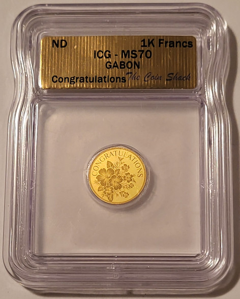 gabon-nd-gold-1k-francs-congratulations-ms70-icg-a