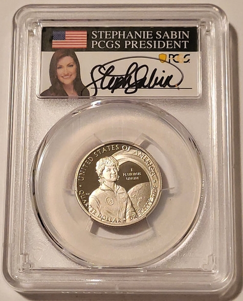 2022-s-clad-ride-quarter-pr70-pcgs-fdi-sabine-a