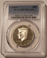1998-s-clad-kennedy-half-dollar-pr70-dcam-pcgs-a