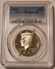 1992-s-clad-kennedy-half-dollar-pr70-dcam-pcgs-a
